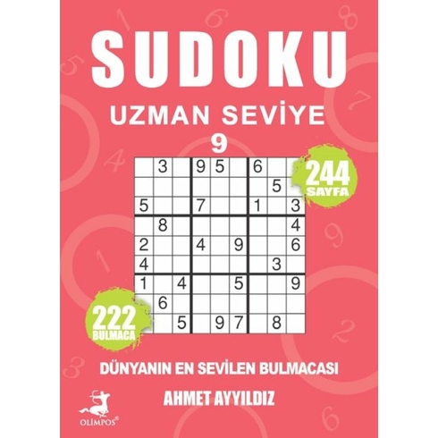 Sudoku Uzman Seviye 9 Ahmet Ayyıldız