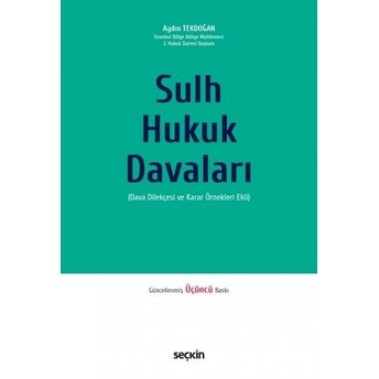 Sulh Hukuk Davaları Aydın Tekdoğan