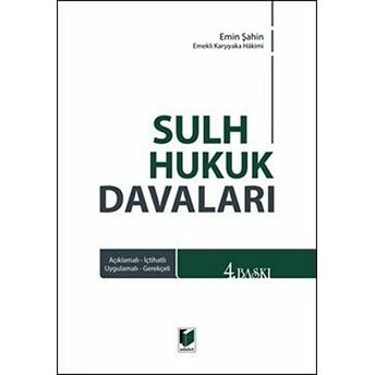 Sulh Hukuk Davaları Ciltli Emin Şahin