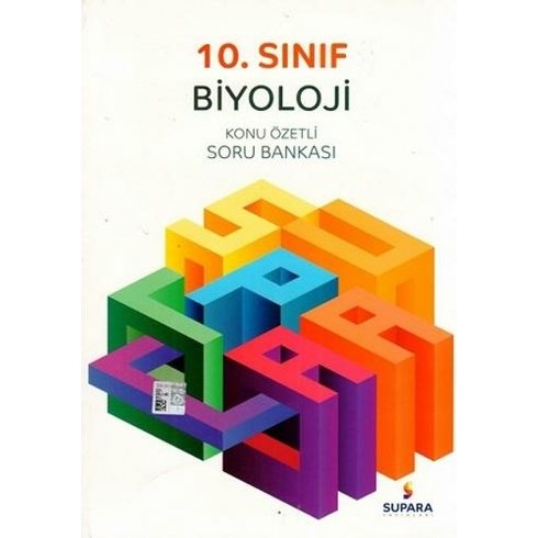 Supara 10. Sınıf Konu Özetli Biyoloji Soru Bankası - Lise - Supara Yayınları (B)