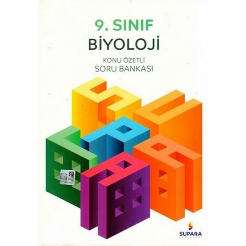 Supara 9. Sınıf Konu Özetli Biyoloji Soru Bankası - Lise - Supara Yayınları (B)