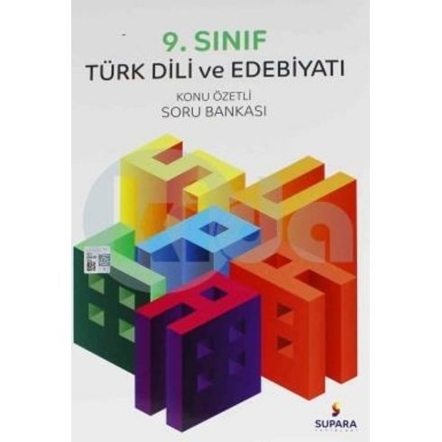 Supara Yayınları 9.Sınıf Türk Dili Ve Edebiyatı Konu Özetli Soru Bankası