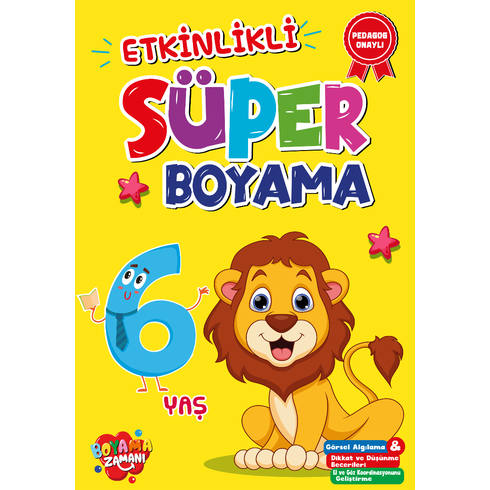 Süper Boyama 6 Yaş Abdullah Karaca