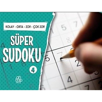 Süper Cep Sudoku 4 Ayhan Aslan