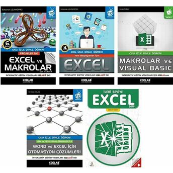 Süper Excel Eğitim Seti ( 5 Kitap Takım) Kolektif