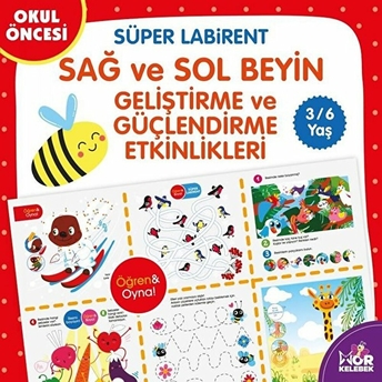 Süper Labirent - Sağ-Sol Beyin Geliştirme Etkinlikleri