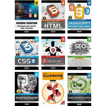 Süper Modern Web Tasarım Seti (9 Kitap Takım) Kolektif