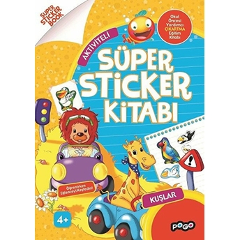 Süper Sticker Kuşlar Kolektif