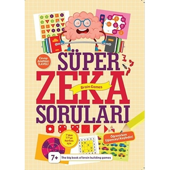 Süper Zeka Soruları - Beyin Egzersizleri 2 Sarı Kolektif