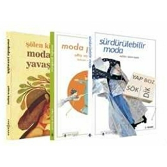 Sürdürülebilir Moda Seti - 3 Kitap Otto Von Busch