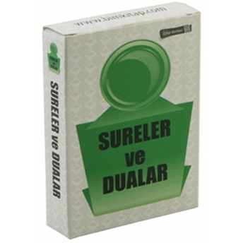 Sureler Ve Dualar Ezber Kartları Fatih Güzel