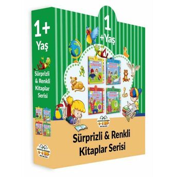 Sürprizli Renkli Kitaplar - 4 Kitap Set (1 Yaş) Kolektıf