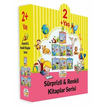 Sürprizli Renkli Kitaplar - 7 Kitap Set (2 Yaş) Kolektıf