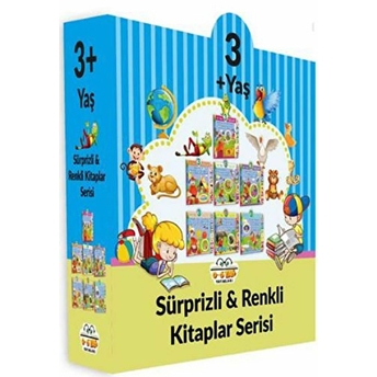 Sürprizli Renkli Kitaplar - 7 Kitap Set (3 Yaş) Kolektıf