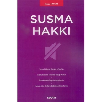 Susma Hakkı Nuran Haydar