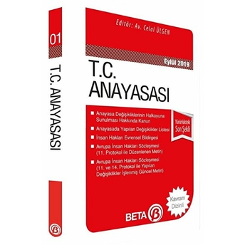 T.c. Anayasası - Celal Ülgen