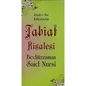 Tabiat Risalesi (Cep Boy, Kod: 0181) - Bediüzzaman Said Nursi