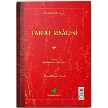 Tabiat Risalesi (Mukayeseli) Bediüzzaman Said Nursi