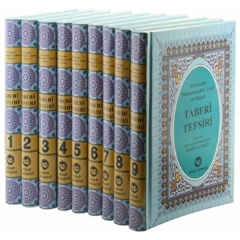 Tabri Tefsiri (9 Kitap Takım) Ciltli Ebu Cafer Muhammed B. Cerir Et-Taberi