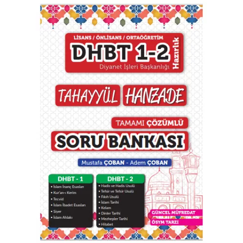 Tahayyül 2022 Dhbt 1-2 Hanzade Soru Bankası Çözümlü Mustafa Çoban