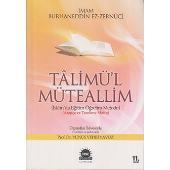 Talimü’l Müteallim Imam Burhaneddin Ez-Zernuci