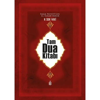 Tam Dua Kitabı M.sıddık Faruki