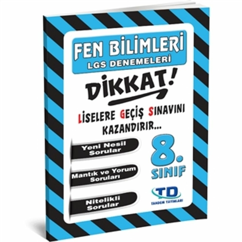 Tandem 8. Sınıf Lgs Fen Bilimleri 8 Deneme