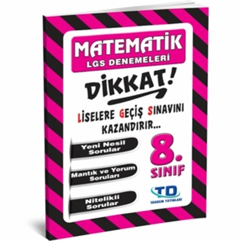 Tandem 8. Sınıf Lgs Matematik 8 Deneme