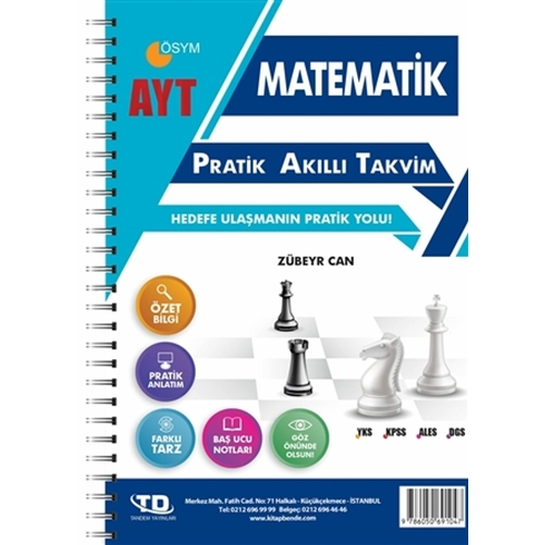 Tandem Ayt Matematik Pratik Akıllı Takvim