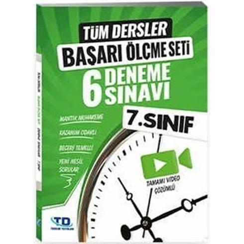 Tandem Tüm Dersler Başarı Ölçme Seti 7. Sınıf 6 Deneme Sınavı (Iadesiz)