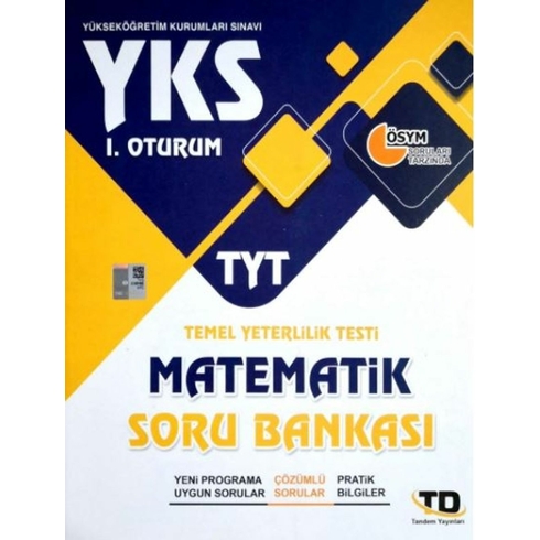 Tandem Yks Matematik Soru Bankası 1.Oturum