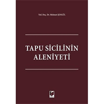 Tapu Sicilinin Aleniyeti