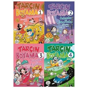 Tarçın Boyama (4 Kitap Takım) Kolektif