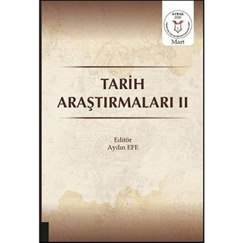 Tarih Araştırmaları 2 - Aydın Efe