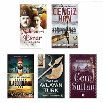 Tarih Seti - 5 Kitap Takım Yusuf Eren, Mehmet Samih Fethi, Mehmet Aydın