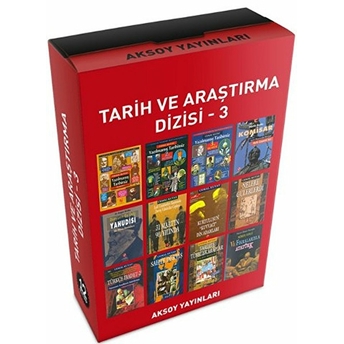 Tarih Ve Araştırma Dizisi - 3 (12 Kitap Takım) Ciltli Kolektif