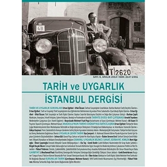 Tarih Ve Uygarlık Istanbul Dergisi Sayı: 6 - Aralık 2014 Kolektif