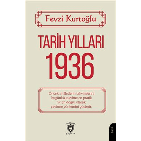 Tarih Yılları 1936 Fevzi Kurtoğlu