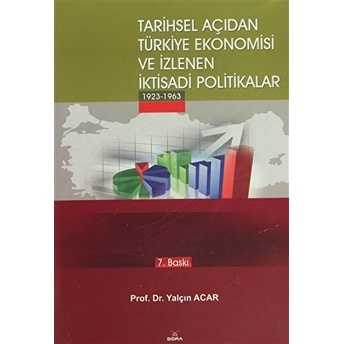 Tarihsel Açıdan Türkiye Ekonomisi Ve Izlenen Iktisadi Politikalar (1923-1963) Yalçın Acar