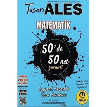 Tasarı Ales Matematik Sayısal Yetenek 50'De 50 Net Aylin Kaya