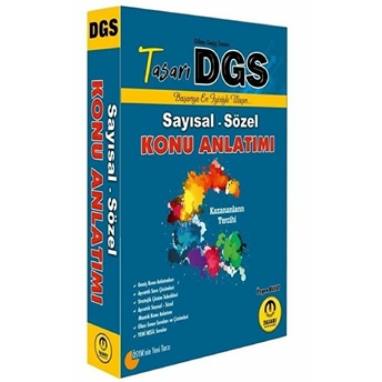 Tasarı Dgs Sayısal-Sözel Konu Anlatımı (Yeni) Özgen Bulut