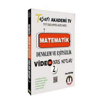 Tasarı Tyt Dgs Kpss Ales Msü Matematik Denklem Eşitsizlik Video Ders Notları