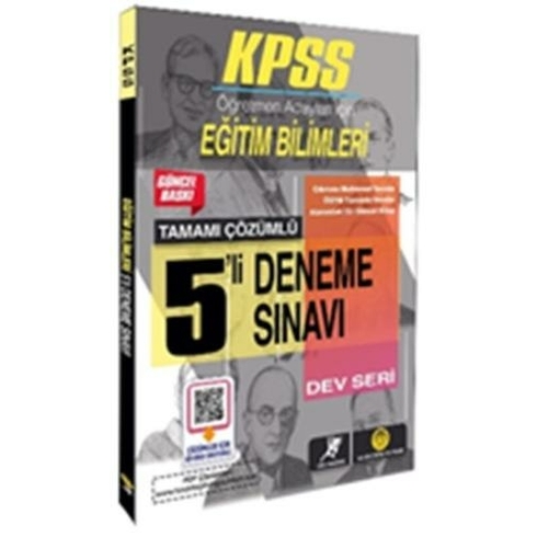 Tasarı Yayınları Kpss Eğitim Bilimleri 5'Li Deneme Sınavı Komisyon