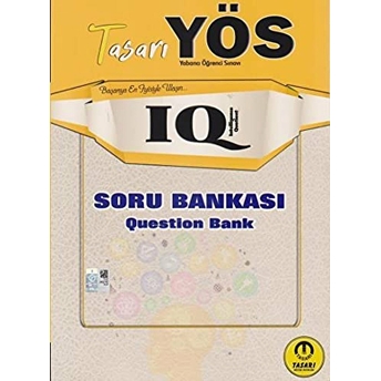 Tasarı Yös Iq Soru Bankası 2020 (Yeni) Kolektif