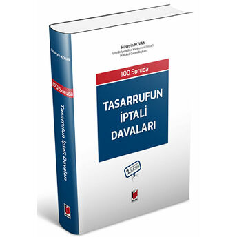 Tasarrufun Iptali Davaları Hüseyin Kovan