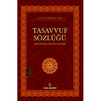 Tasavvuf Sözlüğü Ciltli Seyyid Mustafa Rasim Efendi