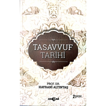 Tasavvuf Tarihi Hayrani Altıntaş