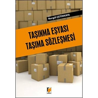 Taşınma Eşyası Taşıma Sözleşmesi