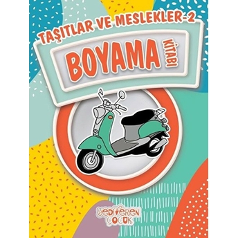 Taşıtlar Ve Meslekler 2 Boyama Kitabı Bilgenur Çorlu