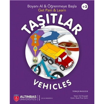 Taşıtlar - Vehicle (Boyama Kitabı)